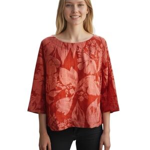 NWT’s Joie 💯% linen floral, beachy core shirt